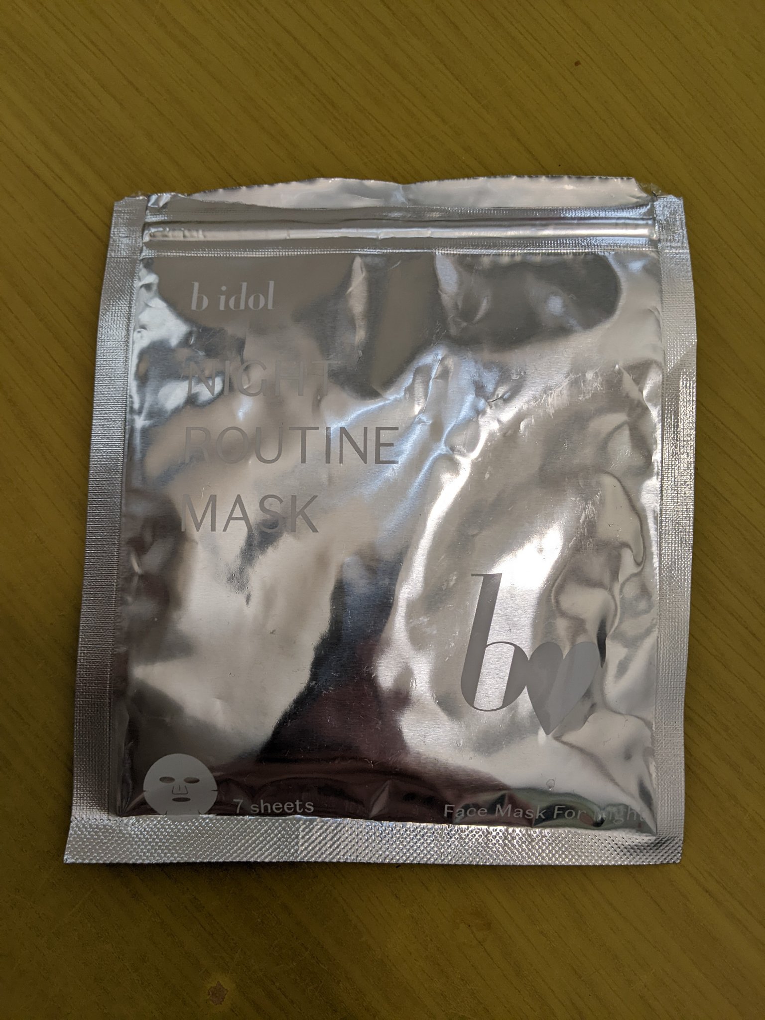 ナイトルーティンマスクR/b idol/シートマスク・パックを使ったクチコミ（1枚目）