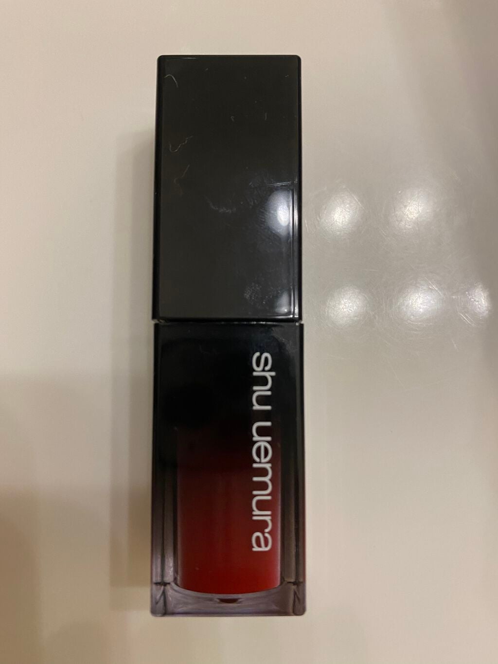 ルージュ アンリミテッド リキッド ラッカー/shu uemura/口紅を使ったクチコミ(1枚目)