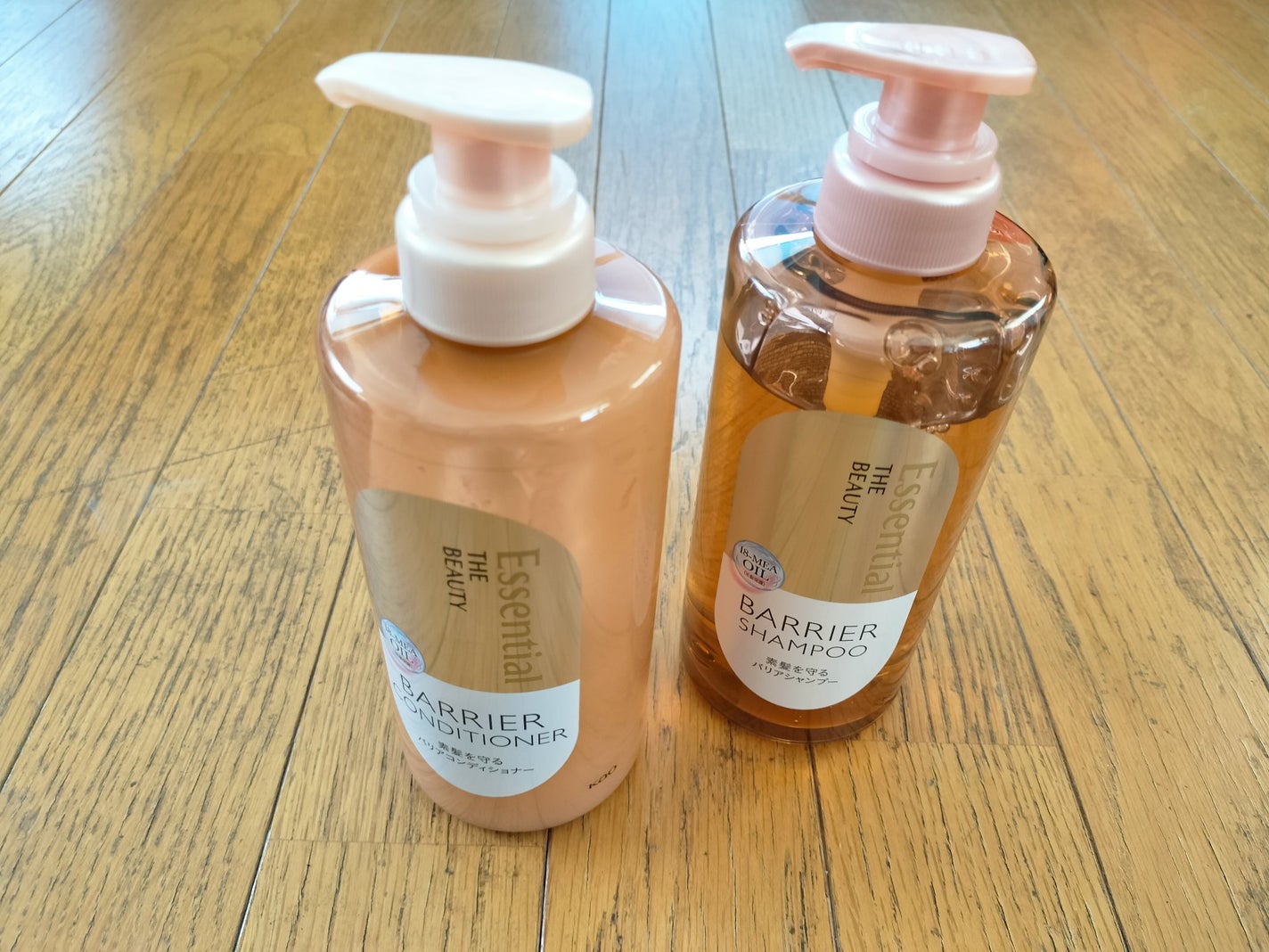 ザビューティ 髪のキメ美容素髪を守る バリアシャンプー/コンディショナー/エッセンシャル/シャンプー・コンディショナーを使ったクチコミ(1枚目)