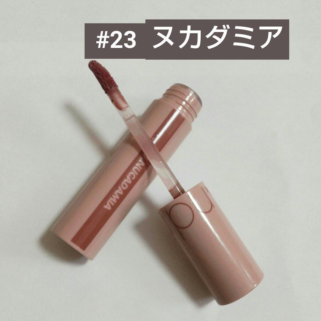 ジューシーラスティングティント/rom&nd/リップティントを使ったクチコミ(2枚目)