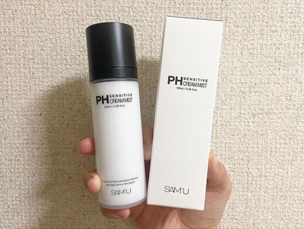 PHセンシティブクリームミスト/SAM'U/ミスト状化粧水を使ったクチコミ(1枚目)