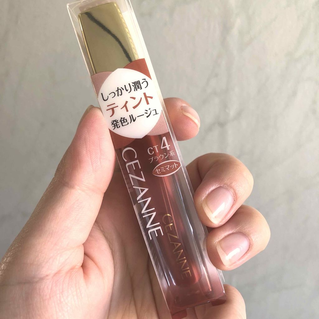 カラーティントリップ/CEZANNE/リップティントを使ったクチコミ(1枚目)