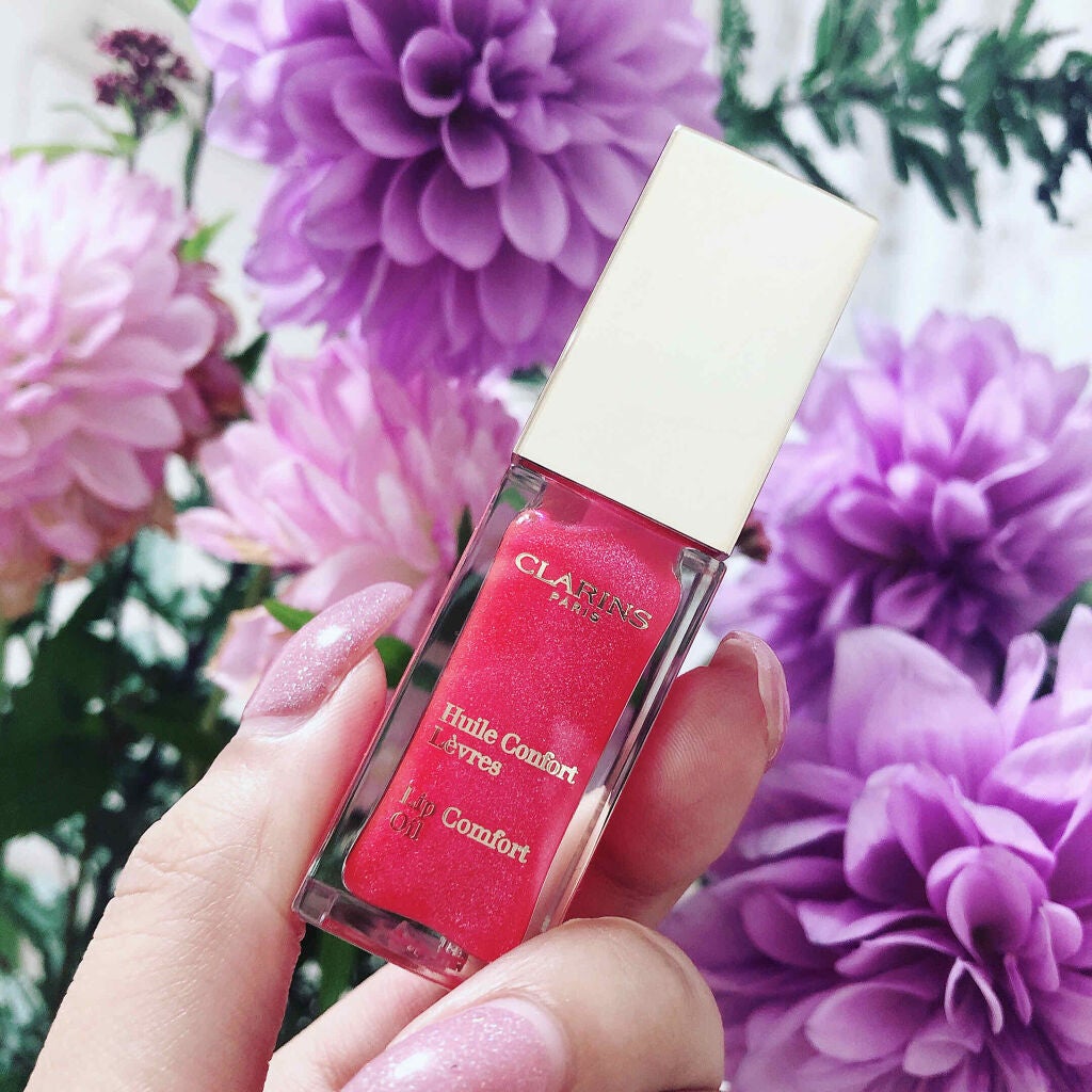 コンフォート リップオイル /CLARINS/リップグロスを使ったクチコミ(1枚目)