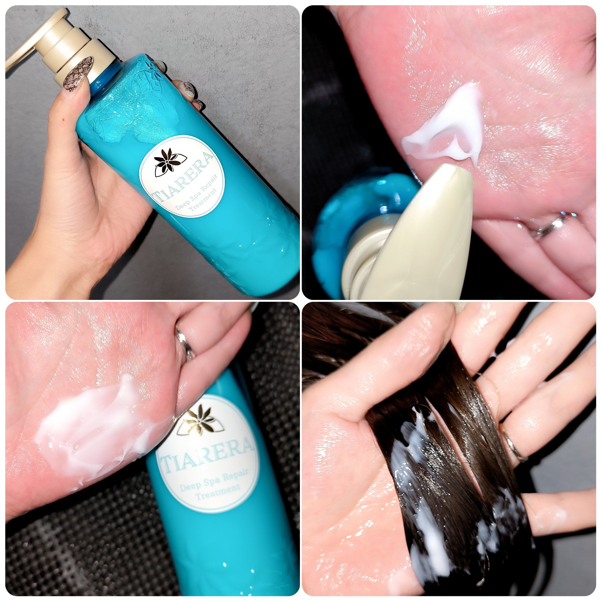 ヘッドスパフォームリッチシャンプー／ディープスパリペアトリートメント/TIARERA/市販シャンプーを使ったクチコミ（3枚目）