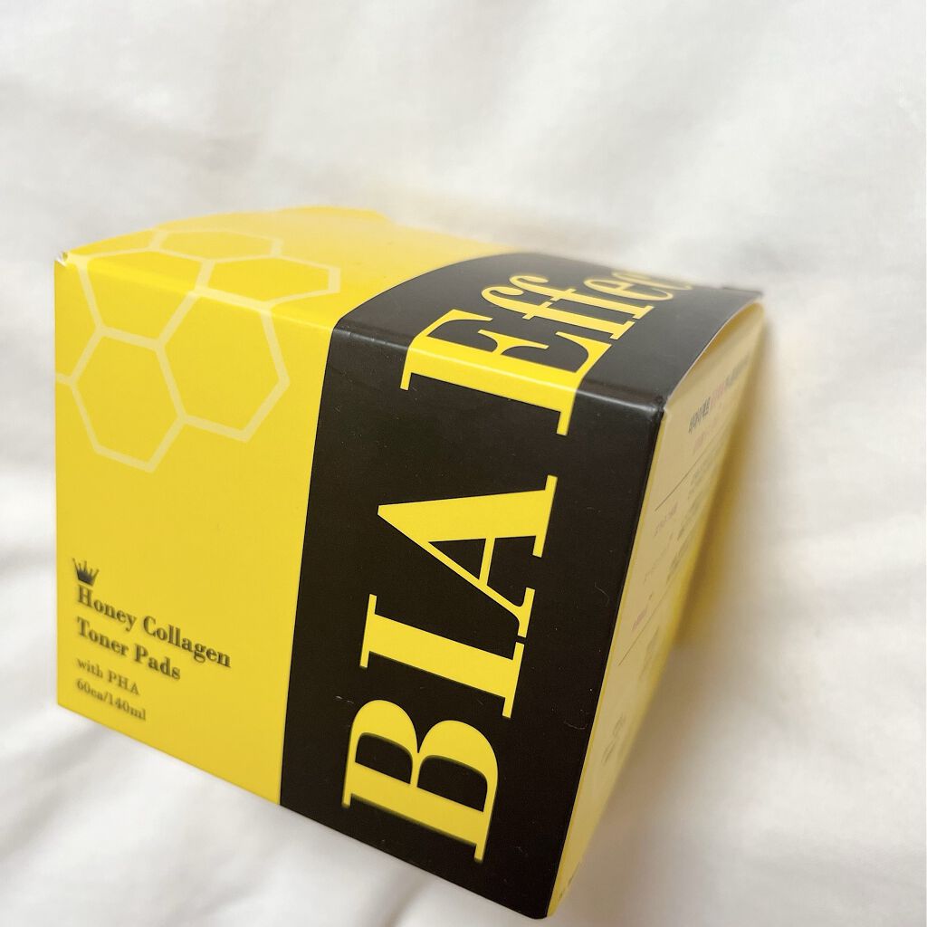 はちみつコラーゲントナーパッド/BIA Effect/トナーパッドを使ったクチコミ（3枚目）