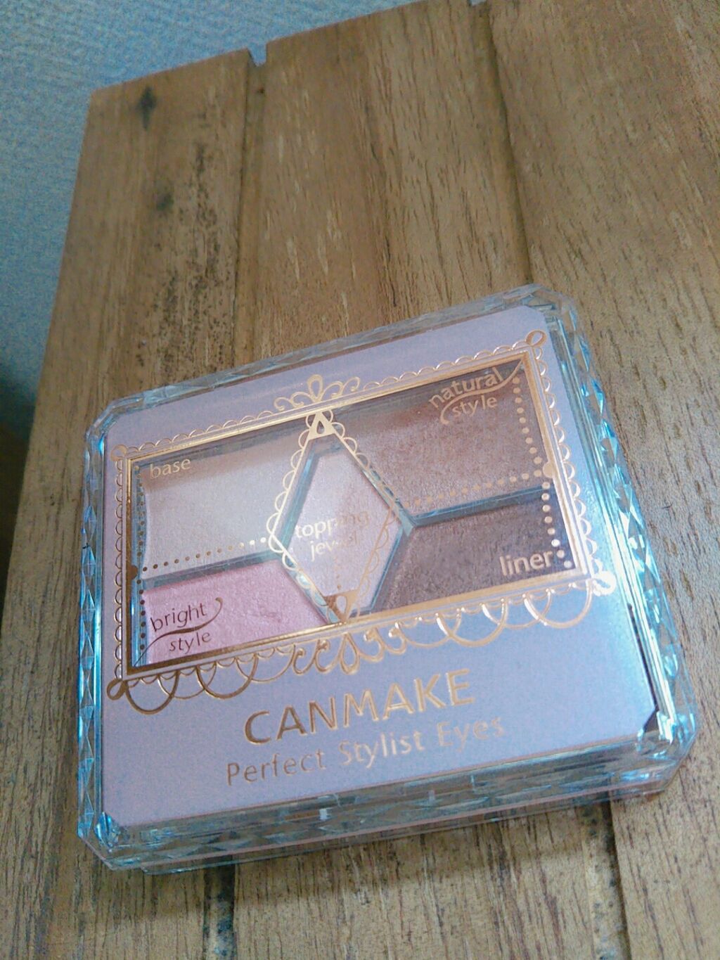 【旧品】パーフェクトスタイリストアイズ/キャンメイク/アイシャドウパレットを使ったクチコミ(1枚目)