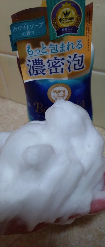 バウンシア ボディソープ ホワイトソープの香り/Bouncia/ボディソープを使ったクチコミ(1枚目)
