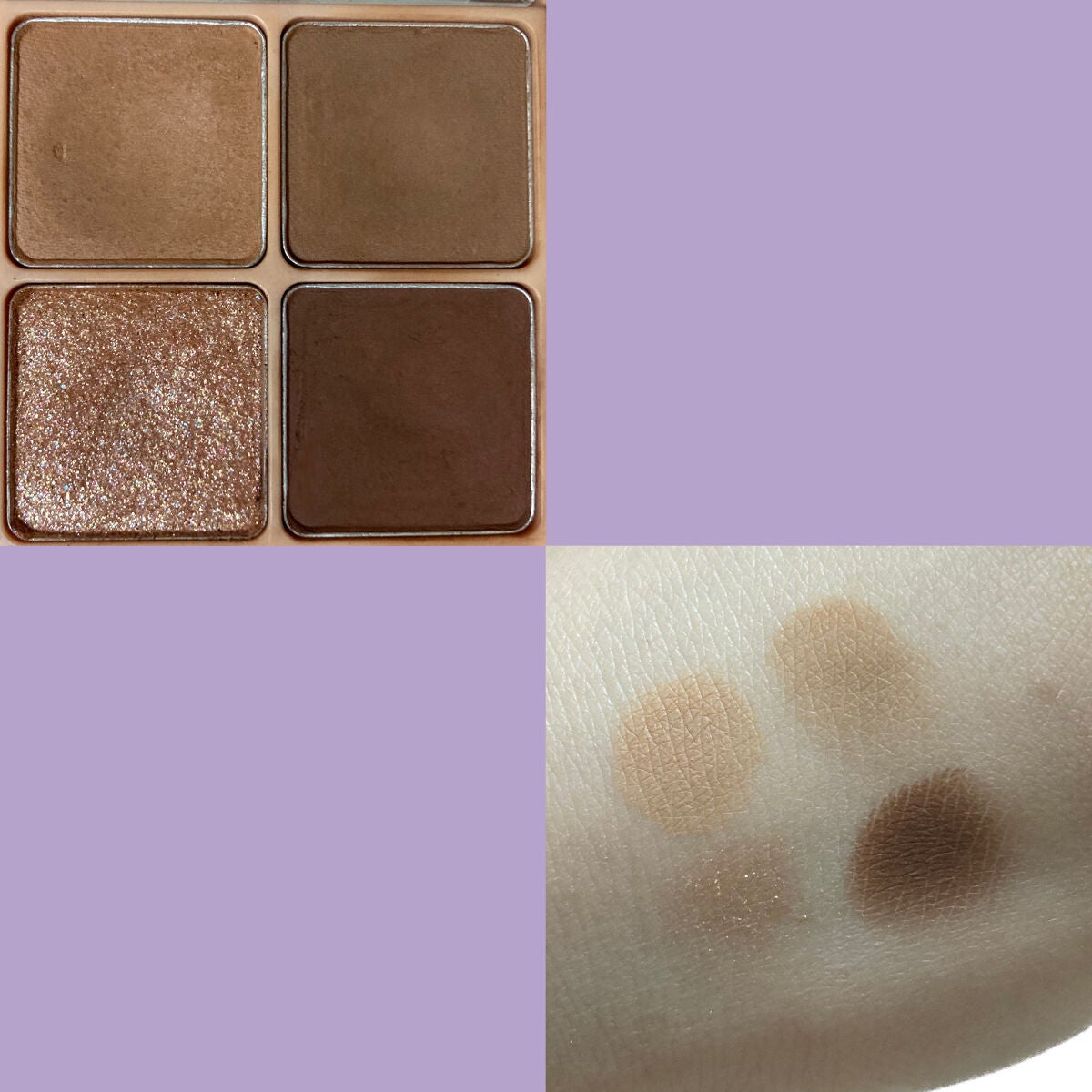 ベターザンアイズ/rom&nd/アイシャドウパレットを使ったクチコミ(3枚目)