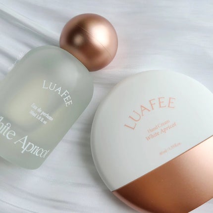 パフュームハンドクリームホワイトアプリコット/LUAFEE/ハンドクリームを使ったクチコミ(5枚目)