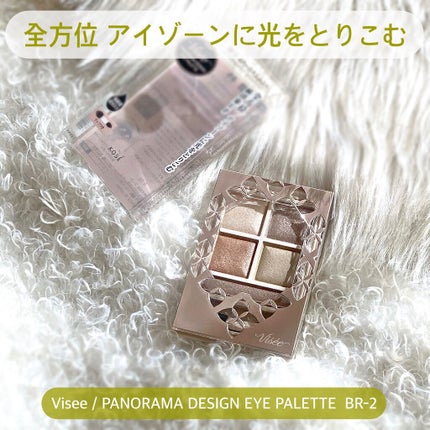 パノラマデザイン アイパレット/Visée/アイシャドウパレットを使ったクチコミ(1枚目)