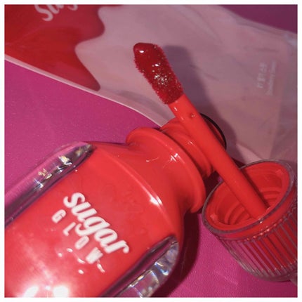 シュガー グロウ ティント/PERIPERA/口紅を使ったクチコミ(3枚目)