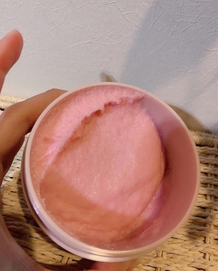 Q+Me スウィート ボム タラソ スクラブ/AGARISM/バスト・ヒップケアを使ったクチコミ(3枚目)