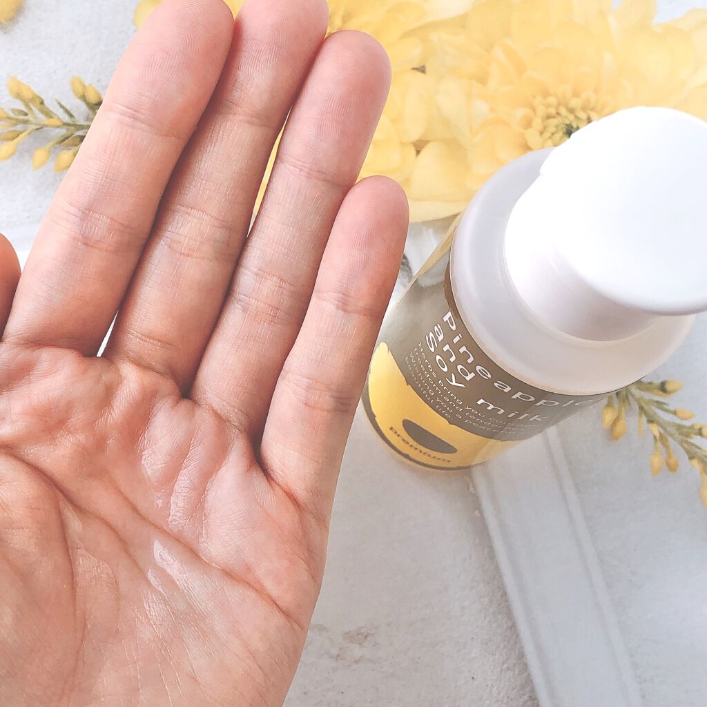 パイナップル豆乳ローションプレミアム/鈴木ハーブ研究所/ボディローションを使ったクチコミ（3枚目）