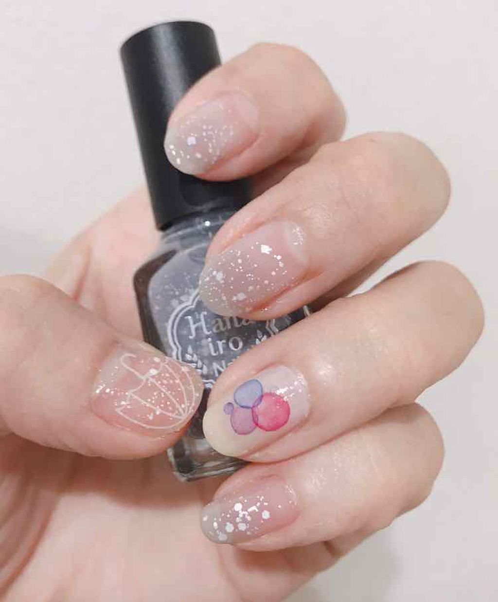 はないろネイル/キャンドゥ/マニキュアを使ったクチコミ（1枚目）