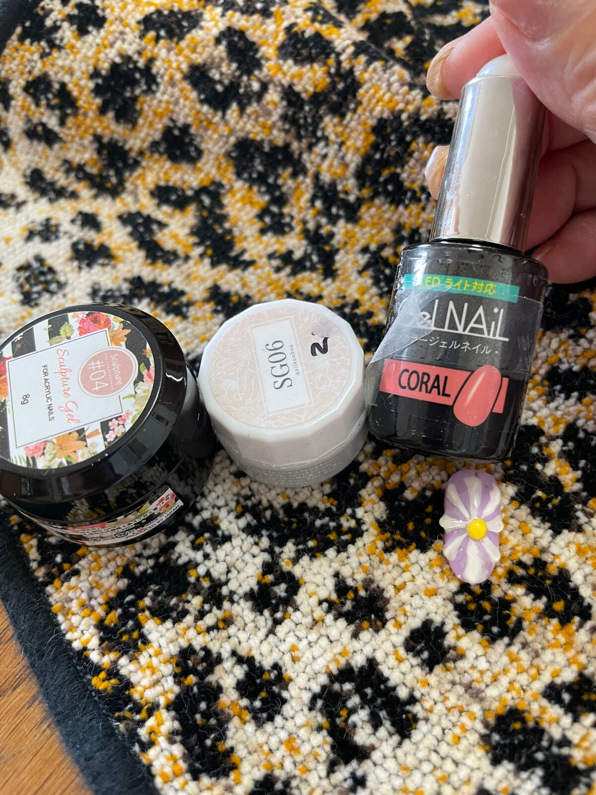 ジェルネイル(ライト対応)/セリア/ジェルネイルを使ったクチコミ(4枚目)