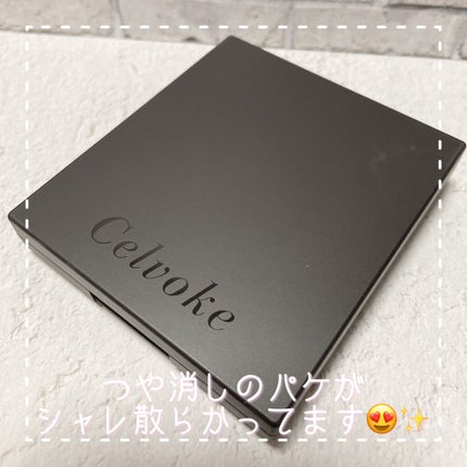 ヴォランタリーベイシス アイパレット/Celvoke/アイシャドウパレットを使ったクチコミ(6枚目)