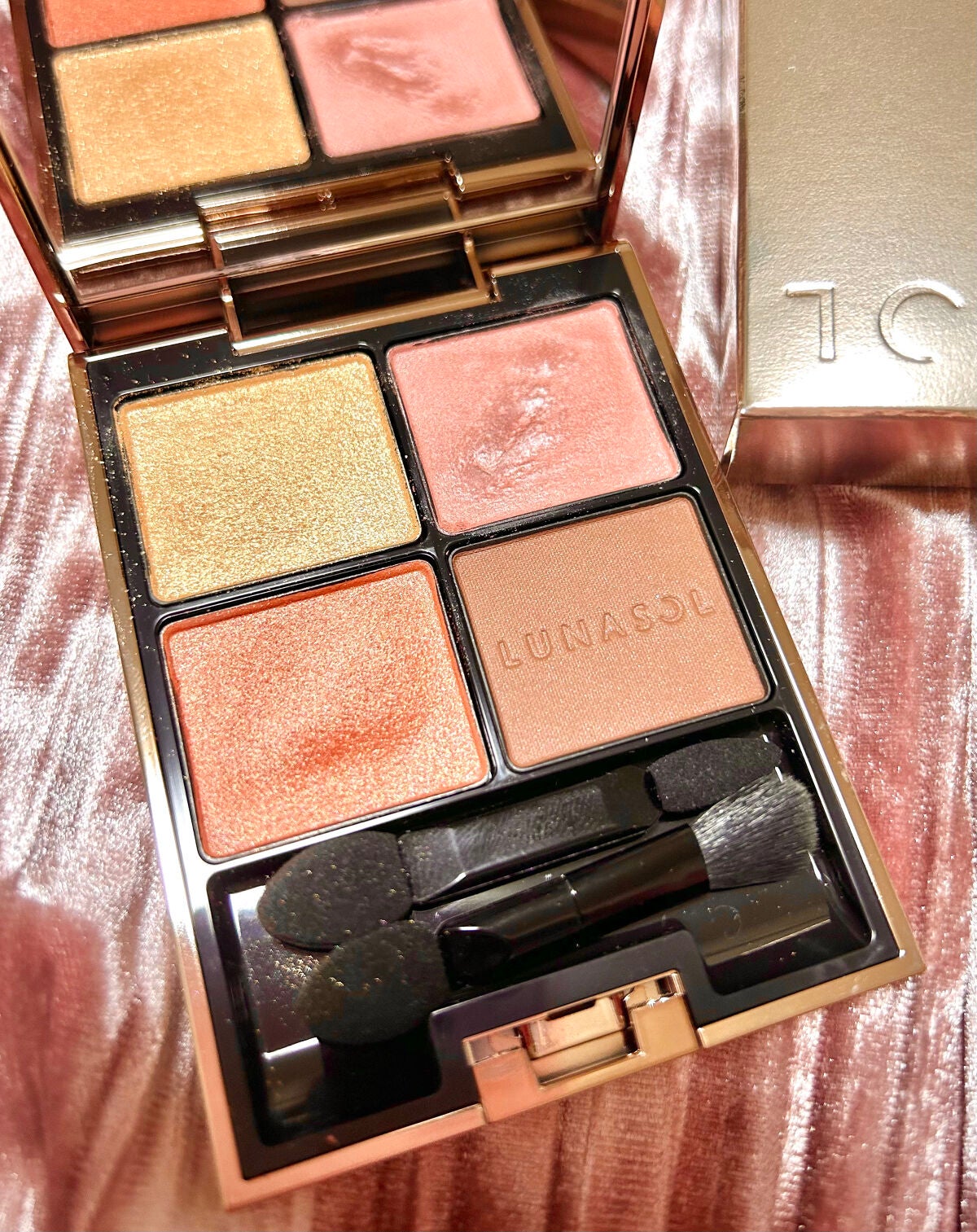 アイカラーレーション/LUNASOL/アイシャドウパレットを使ったクチコミ(1枚目)