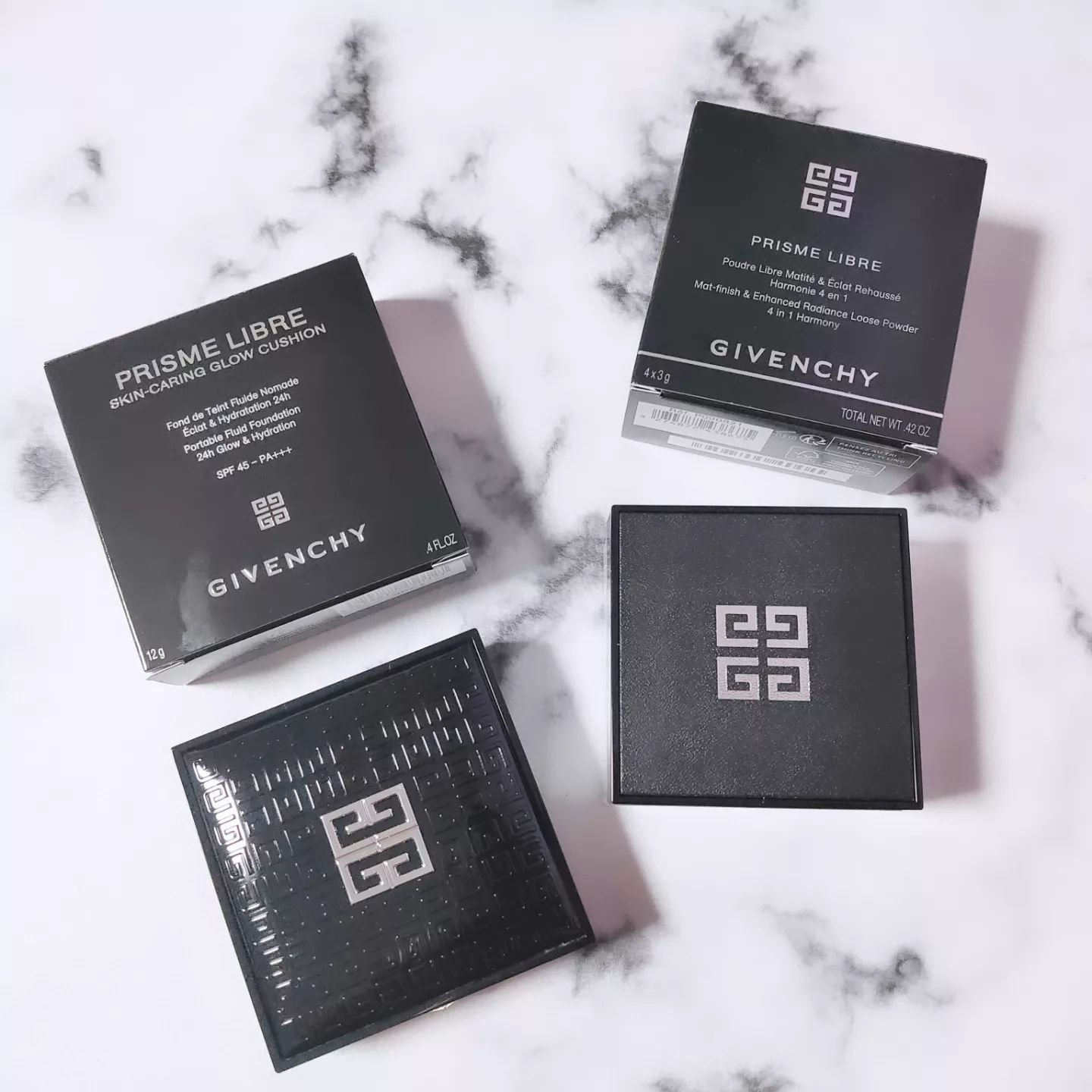 プリズム・リーブル・スキンケアリング・グロウ・クッション/GIVENCHY/クッションファンデーションを使ったクチコミ（1枚目）