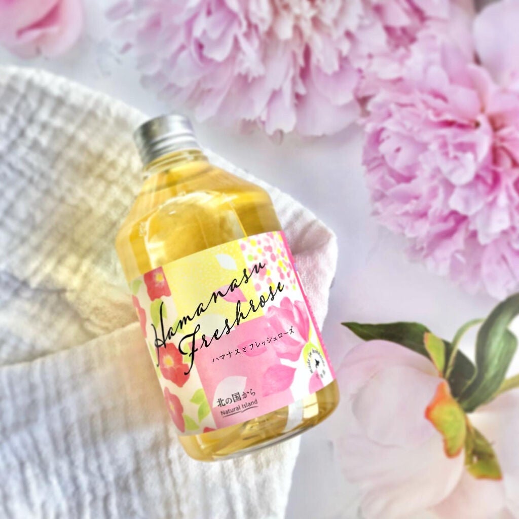 アロマバスエッセンス ハマナスとフレッシュローズ/ナチュラルアイランド/保湿系入浴剤を使ったクチコミ(2枚目)