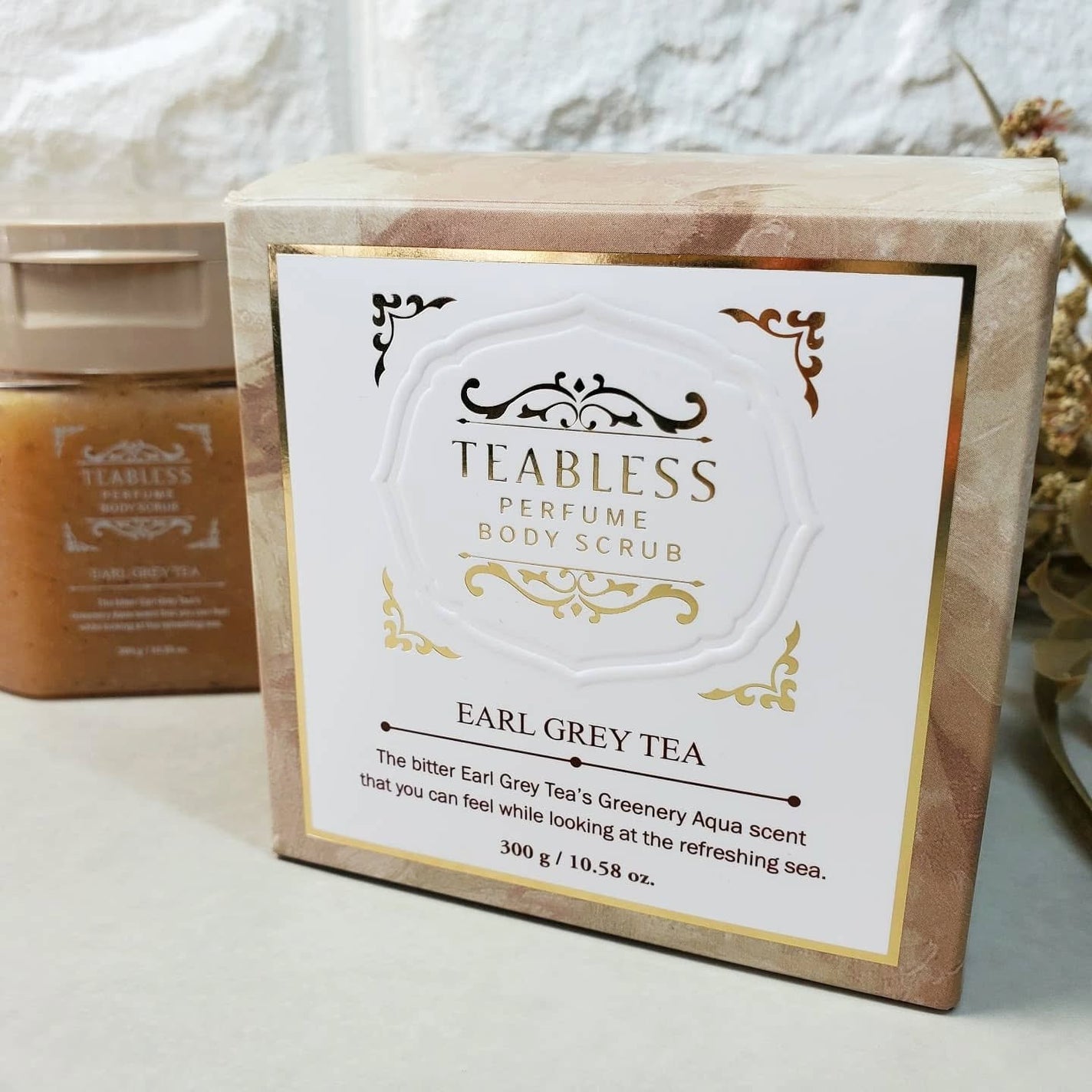 アールグレイティージャム ボディスクラブ/TEABLESS/ボディスクラブを使ったクチコミ(7枚目)