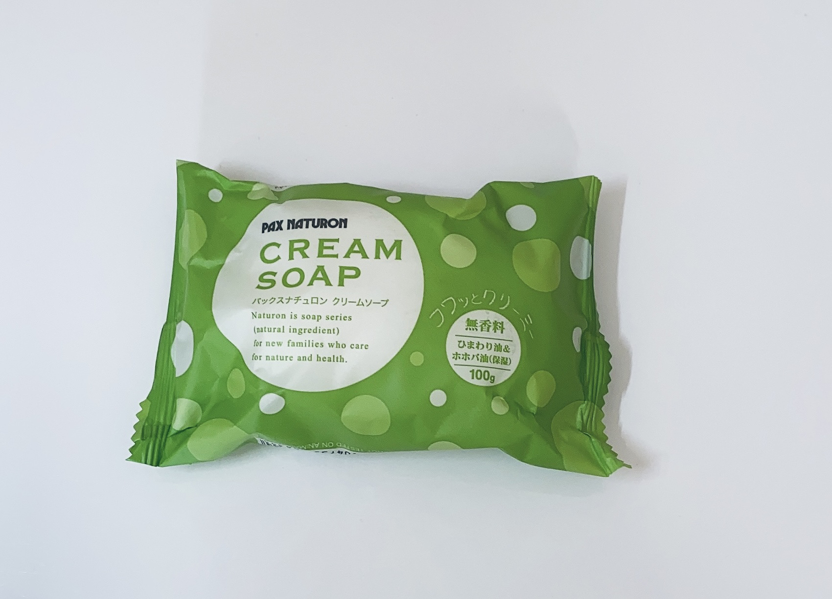 クリームソープ/パックスナチュロン/洗顔石鹸を使ったクチコミ（1枚目）