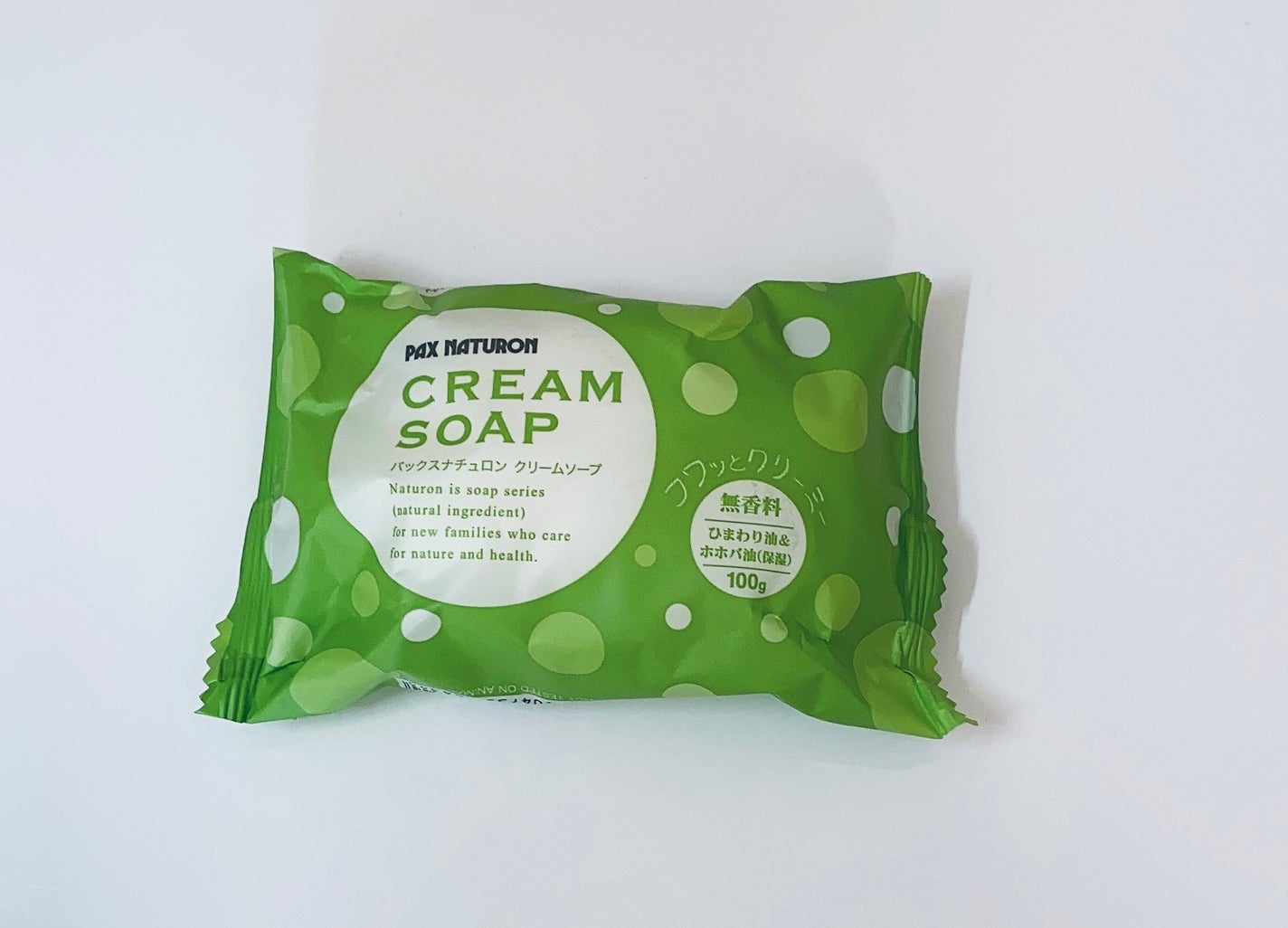 クリームソープ/パックスナチュロン/洗顔石鹸を使ったクチコミ(1枚目)