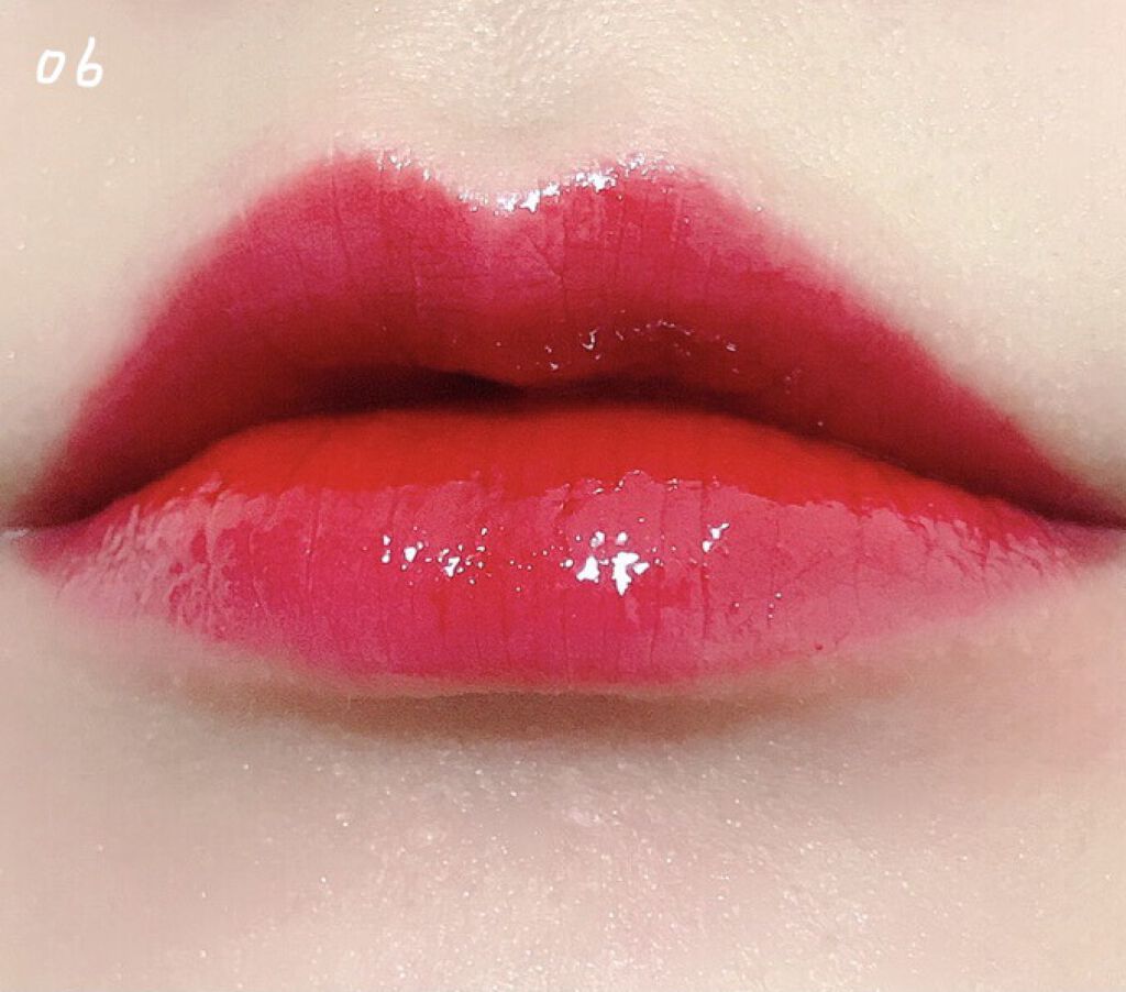 ホリカホリカ ハートクラッシュグローティントエアー/HOLIKA HOLIKA/リップティントを使ったクチコミ（3枚目）