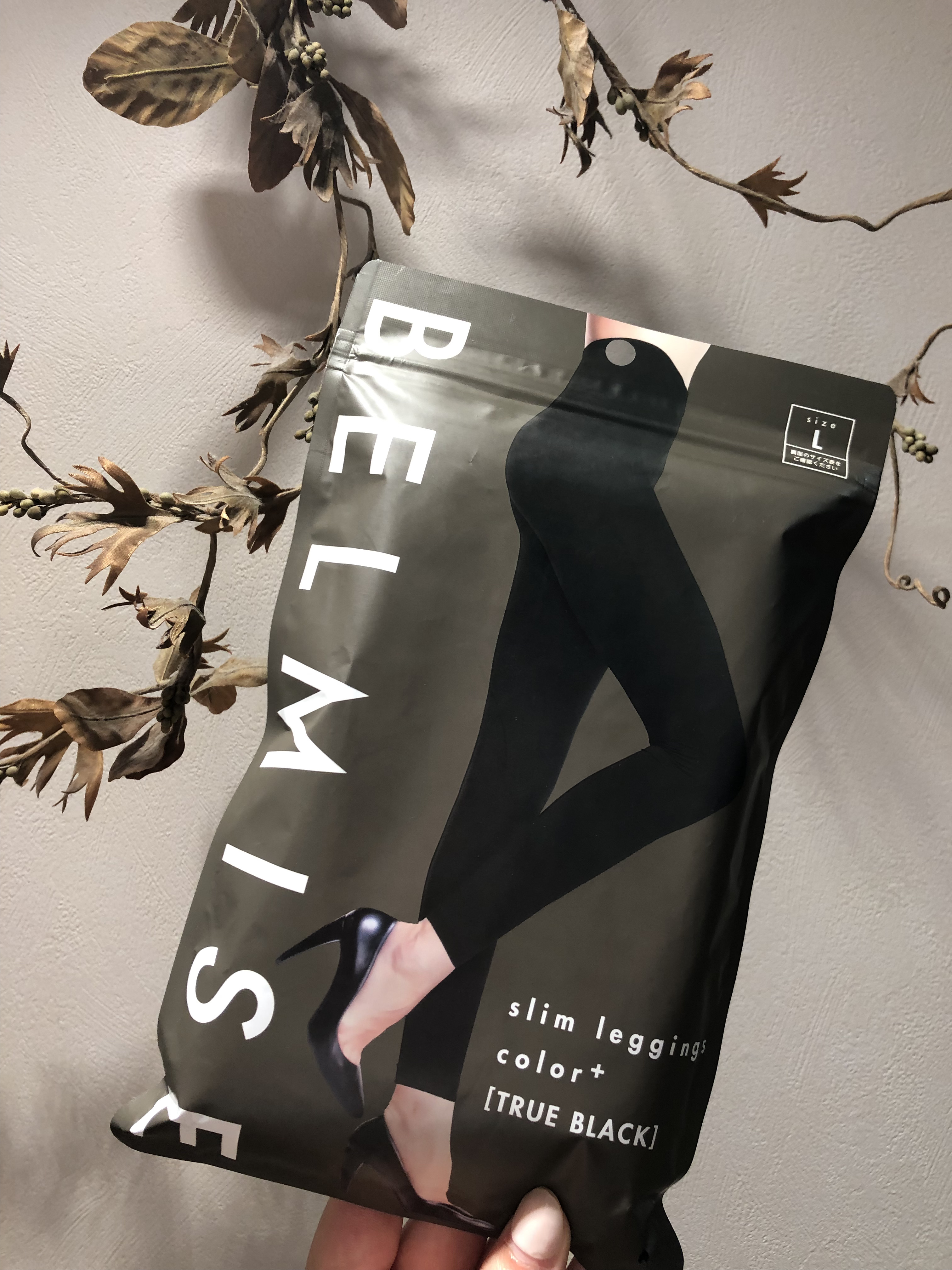 スリムレギンス color+/BELMISE/着圧ソックス・レギンスを使ったクチコミ（1枚目）