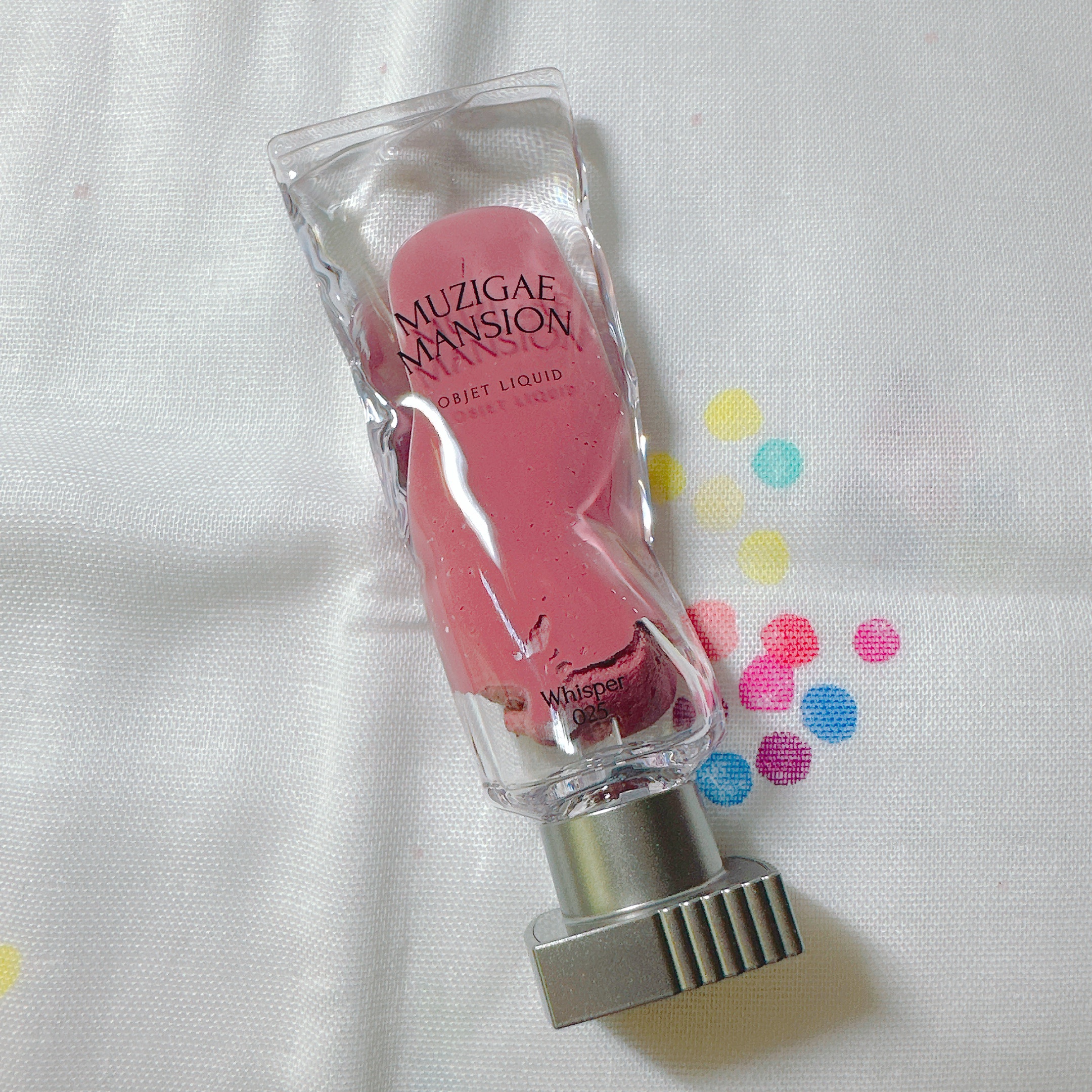 オブジェリキッド/MUZIGAE MANSION/口紅を使ったクチコミ（1枚目）