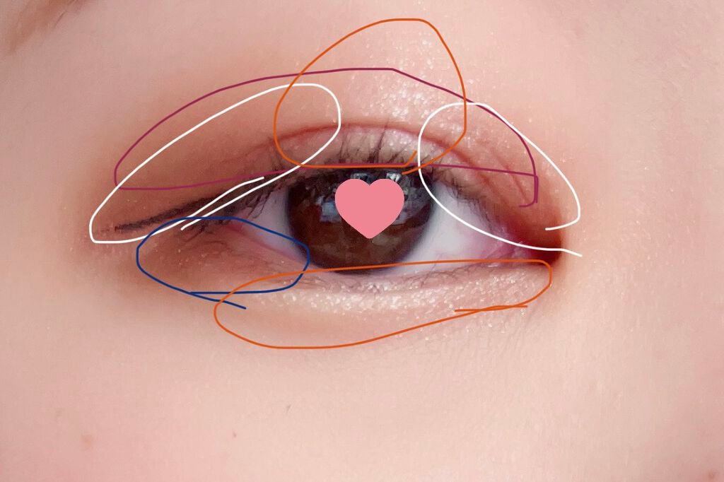 ジューシーピュアアイズ/キャンメイク/アイシャドウパレットを使ったクチコミ(6枚目)