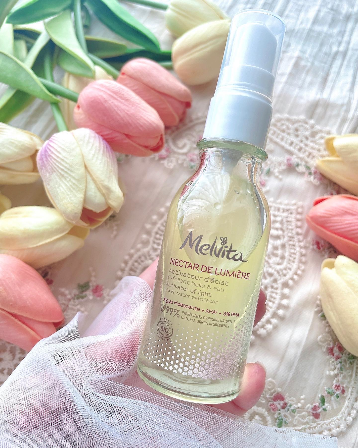 ネクターブラン ウォーターオイル デュオ 50ml/Melvita/ブースター・導入液を使ったクチコミ（1枚目）