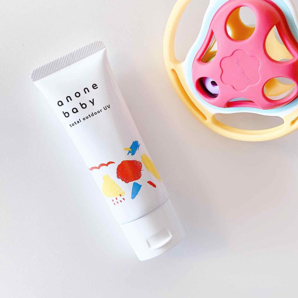 トータルアウトドアUV/anone baby/日焼け止めミルクを使ったクチコミ(1枚目)