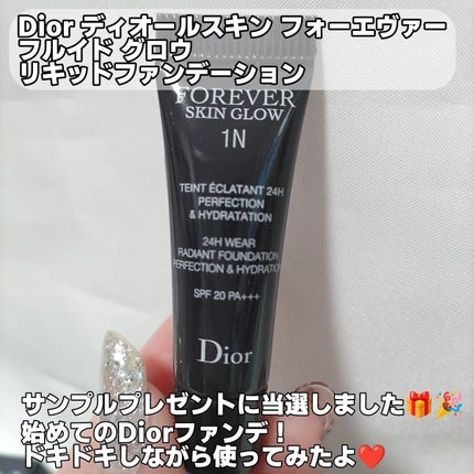 ディオールスキン フォーエヴァー フルイド グロウ/Dior/リキッドファンデーションを使ったクチコミ(2枚目)