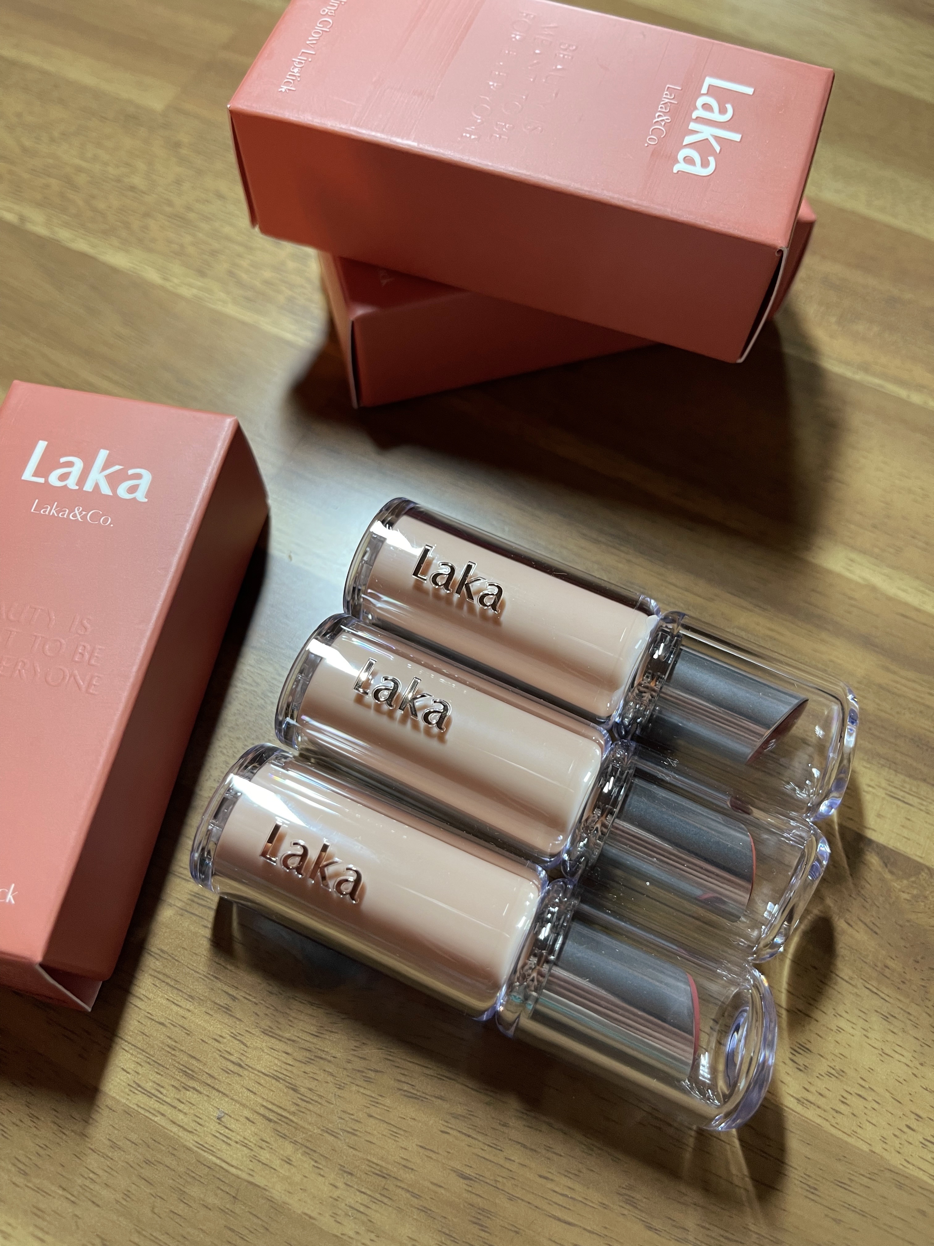 ボンディンググロウリップスティック/Laka/口紅を使ったクチコミ（1枚目）