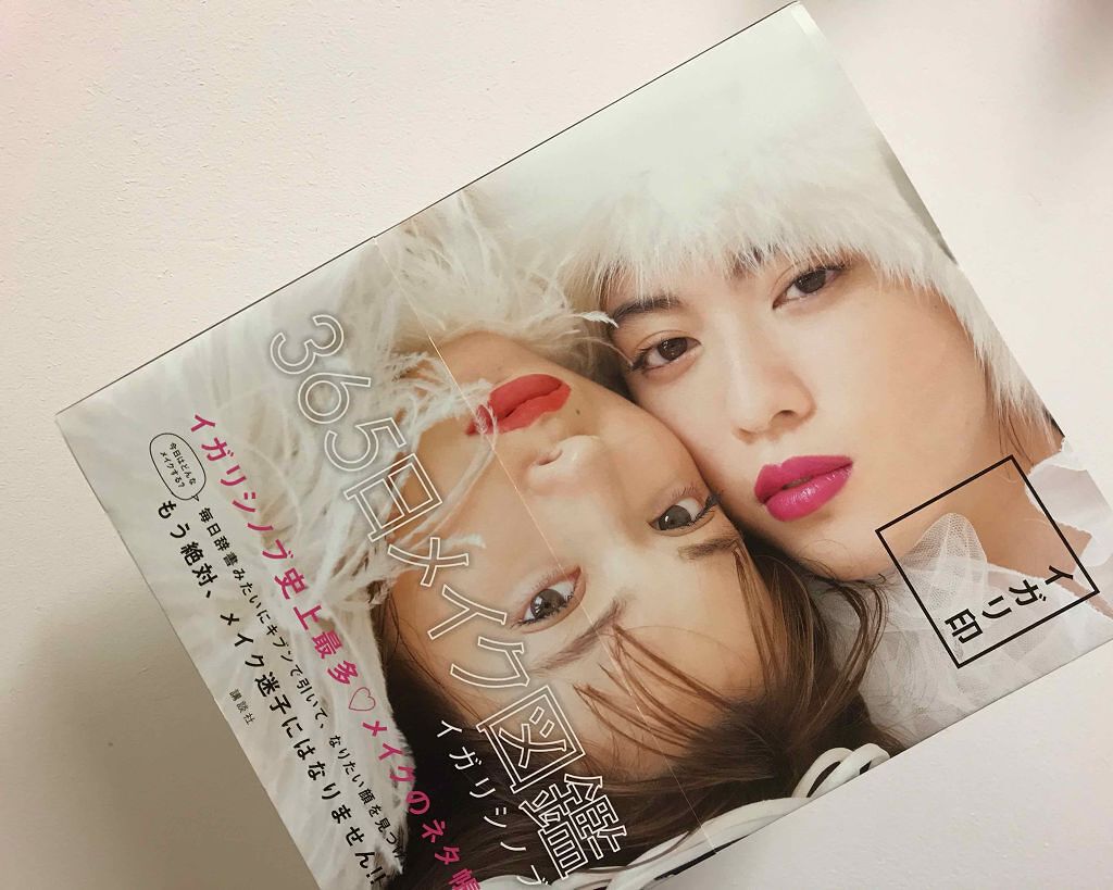 イガリ印 365日メイク図鑑 2016-2017/イガリシノブ/雑誌を使ったクチコミ（1枚目）