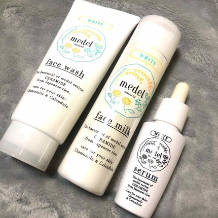 メデル ナチュラル ホワイトセラム ワイルドローズアロマ/medel natural(メデル ナチュラル)/美容液を使ったクチコミ(1枚目)