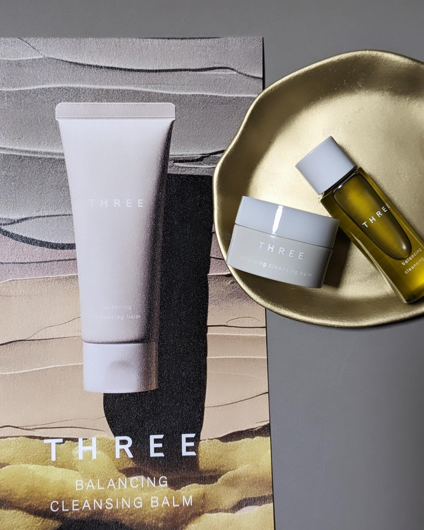 THREE バランシング クレンジング オイルジェル/THREE/クレンジングジェルを使ったクチコミ(1枚目)