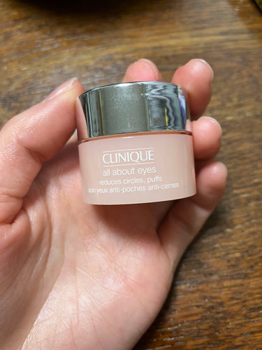 CLINIQUE オール アバウト アイのクチコミ「CLINIQUE
オール アバウト アイ

CLINIQUEのアドベントカレンダーに入っていた.....」（1枚目）