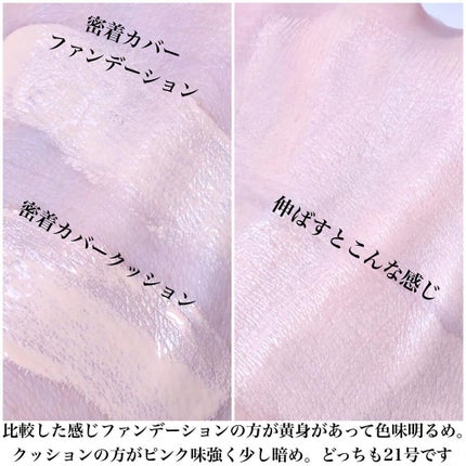 密着カバーファンデーション/GIVERNY/リキッドファンデーションを使ったクチコミ(6枚目)