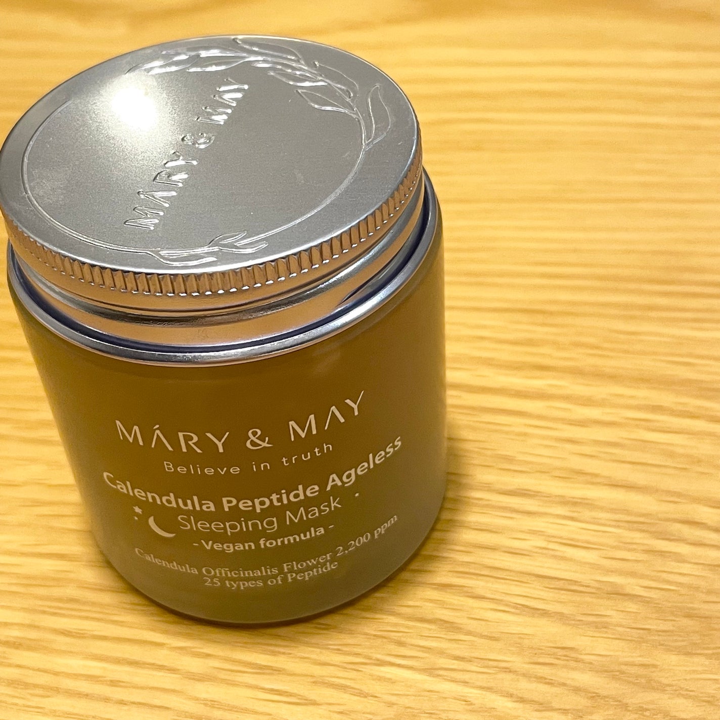 カレンデュラ ペプチド エイジレス スリーピングマスク/MARY&MAY/フェイスクリームを使ったクチコミ(1枚目)