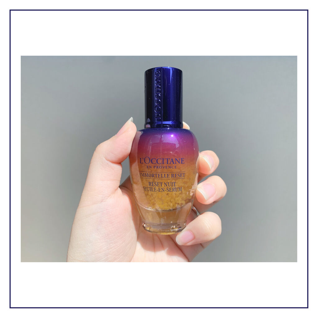 イモーテル オーバーナイトリセットセラム/L&#39;OCCITANE/美容液を使ったクチコミ（2枚目）