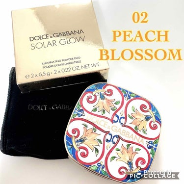 ソーラーグロウ イルミネーティングパウダー デュオ/DOLCE&GABBANA BEAUTY/ハイライトを使ったクチコミ（1枚目）