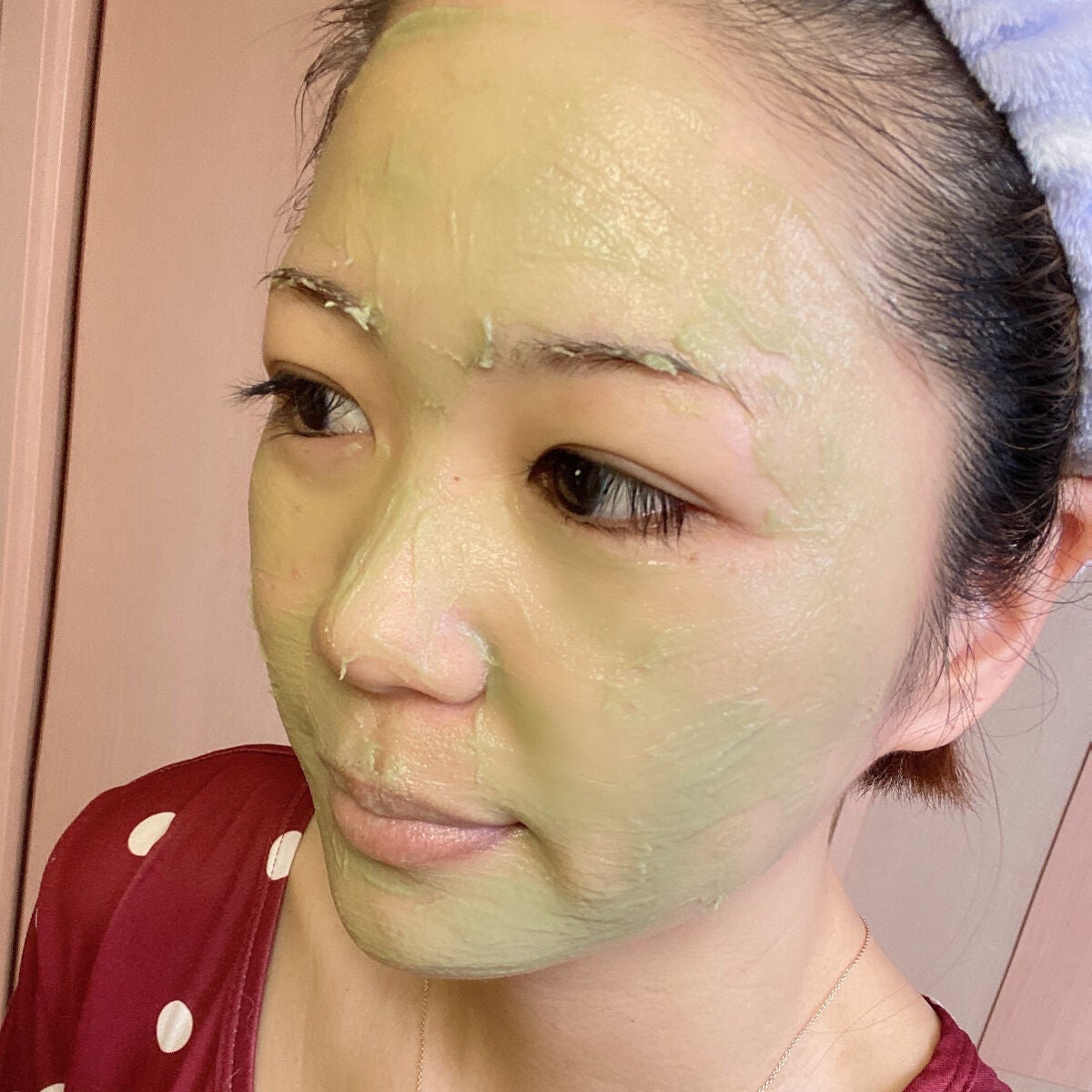 skinmarche WAOPLUS ハートリーフマグワートブースターマスク/ブレーンコスモス/洗い流すパック・マスクを使ったクチコミ(6枚目)