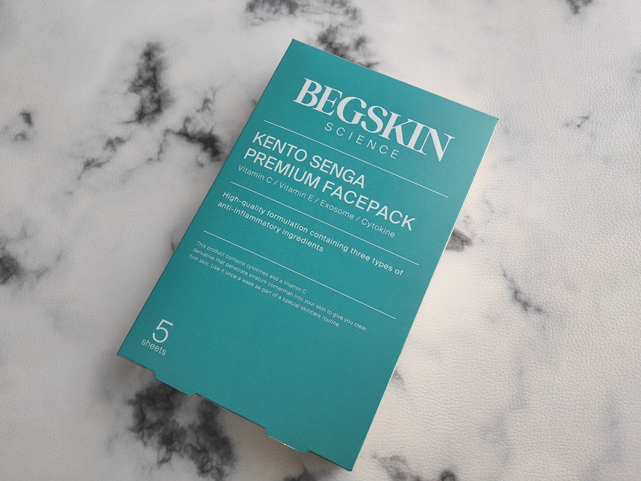KENTO SENGA PREMIUM FACEPACK/BEGSKIN SCIENCE/シートマスク・パックを使ったクチコミ（1枚目）