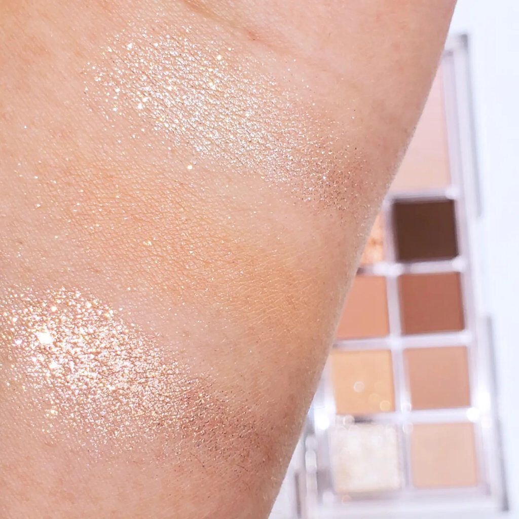 ミックスブラーリングアイパレット/wakemake/マルチパレットを使ったクチコミ（2枚目）