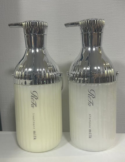 リファミルクプロテインシャンプー/トリートメント/ReFa/シャンプー・コンディショナーを使ったクチコミ(1枚目)