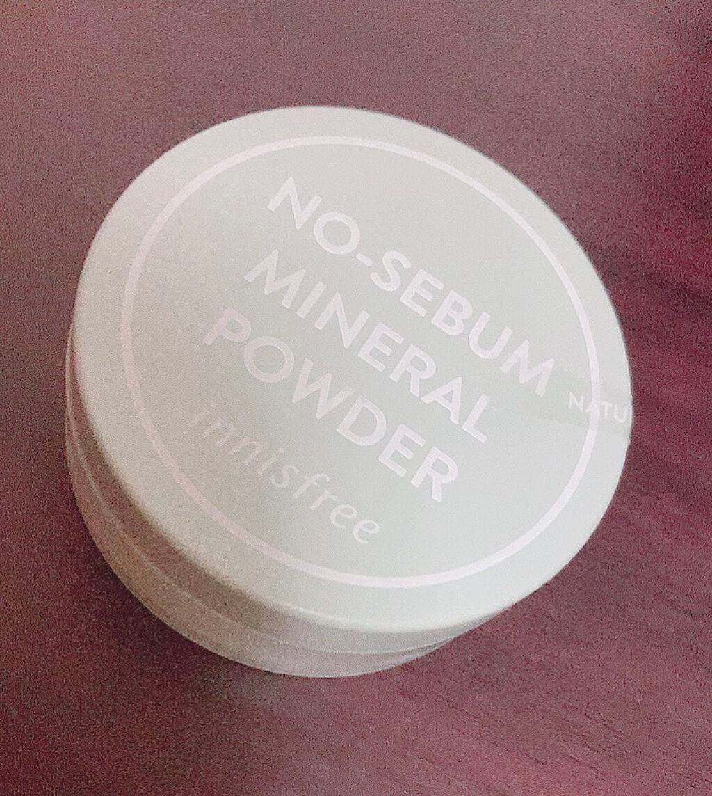 ノーセバム ミネラルパウダー N/innisfree/ルースパウダーを使ったクチコミ(1枚目)