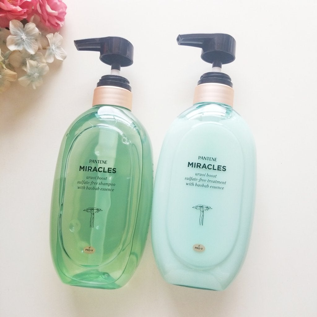 ミラクルズ うるおいブースト シャンプー/トリートメント/パンテーン/市販シャンプーを使ったクチコミ(1枚目)