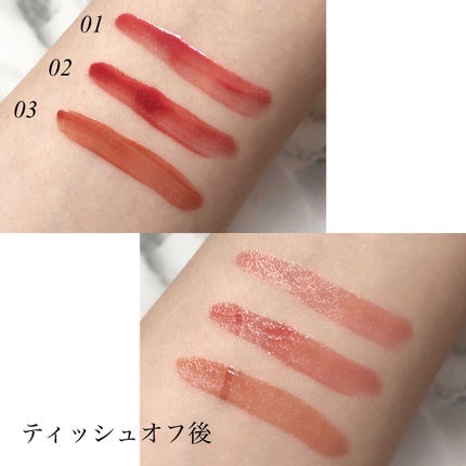 ウォータリーティントリップ/CEZANNE/リップティントを使ったクチコミ(2枚目)