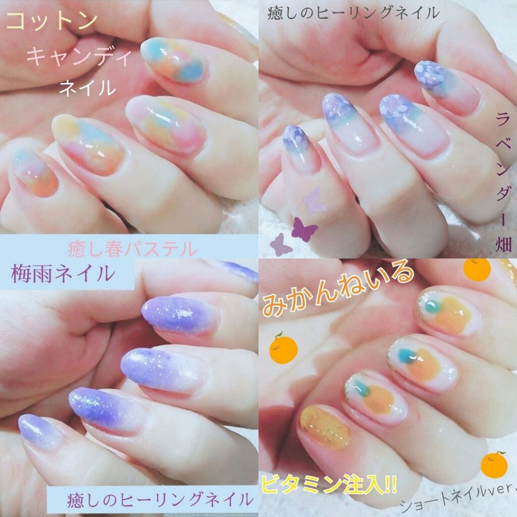 ゆきこすめ。 on LIPS 「#勝手にコラボ過去のネイルまとめをpostしておきます🙇♀️..」(3枚目)